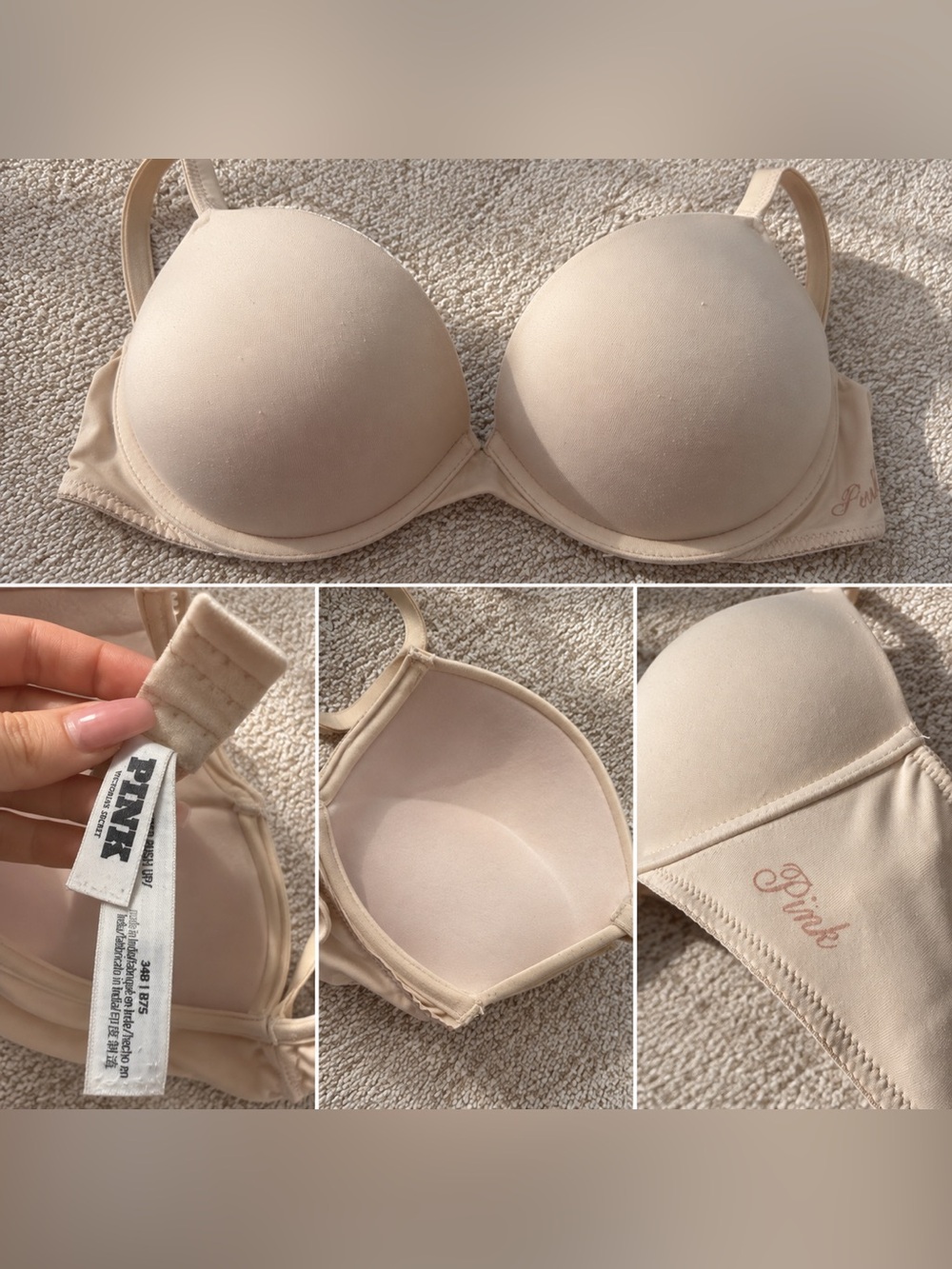 PINK Victoria's Secret Nude bra